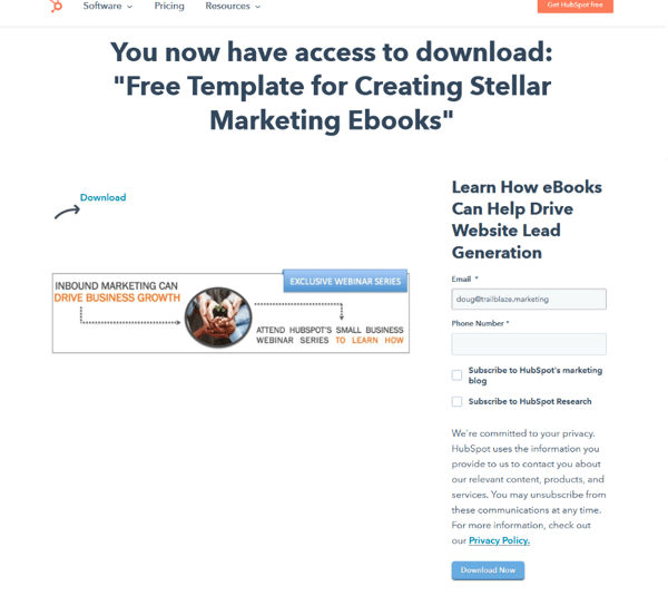 Free Template for Creating Stellar Marketing eBooks